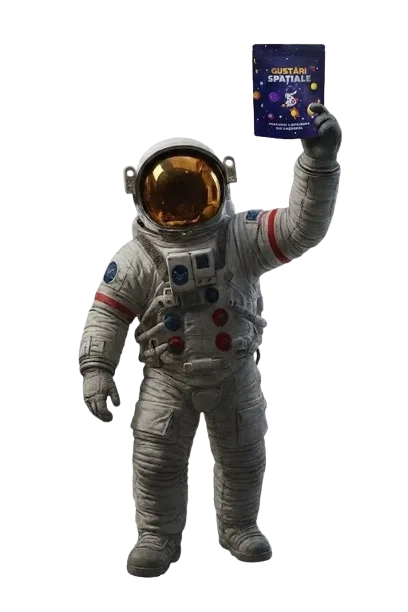 Astronaut mascot Gustări Spațiale